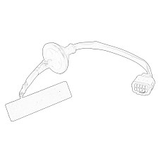 Maner, capota portbagaj Boot lid/Rear door elements door handle KIA RIO IV STONIC 1.0-1.6D 01.17- HYUNDAI 81260H8000