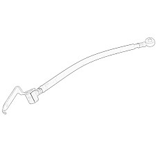 Furtun frana Flexible brake hose rear R CHRYSLER 300C 2.7-6.1 09.04- CHRYSLER 68164512AD
