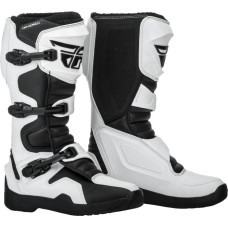 Cizme off-road Leather boots cross/enduro MAVERIK FLY RACING colour neagra/white size 10 FLY FLY 364-67510
