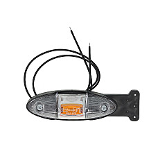 Lampa gabarit Outline marker lights L orange/red/white LED 12/24V with a hinge WAS 819L/II W106