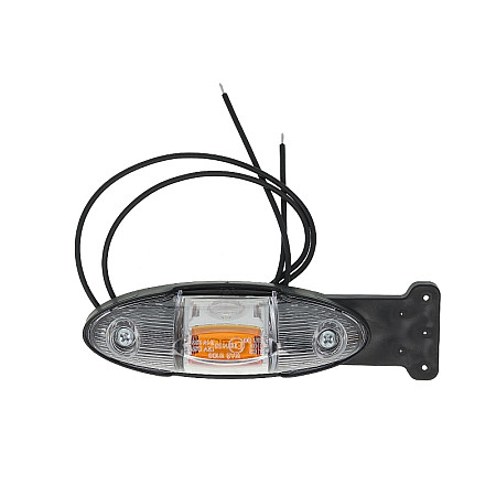 Lampa gabarit Outline marker lights L orange/red/white LED 12/24V with a hinge WAS 819L/II W106