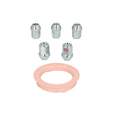 Trusa de montare a jantei de aliaj Fitting kit FZ20 74.1-60.1 N D2 60 cone M12x125 1 kit / 1 wheel - 5 holes ITWHEELS ITW49034