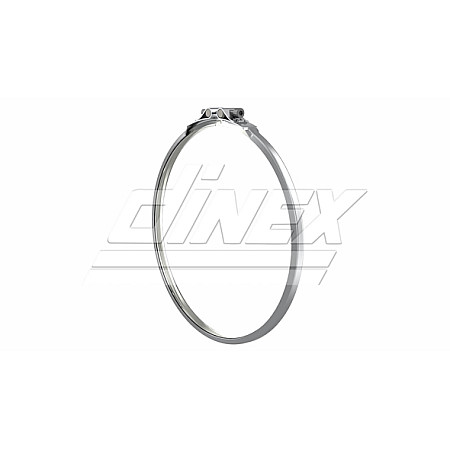 Colier, sistem de esapament Clema de esapament 385mm otel inoxidabil DAF XF DINEX DIN2AL009