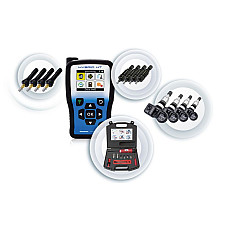 TPMS - Tester activare/clonare senzori TPS TPMS diagnostic tool set of in the set: 4 neagra valves 4 rubber valves 4 tpms sensors tool kit model: HYBRID HT oBD adaptation: yes HAMATON HAM-D076/MEGASET
