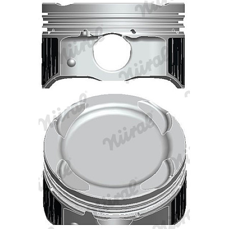 Piston 715 +0.50 HYUNDAI I10 I I10 II I20 I I20 II KIA PICANTO II PICANTO III RIO III RIO IV STONIC 1.2-1.2LPG 09.08- NURAL 87-448507-00