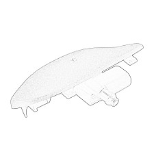 Diuza,spalare faruri Headlamp washer nozzle R heated SKODA SUPERB III 1.4-2.0D 03.15- OE SKODA 3V0 955 988A