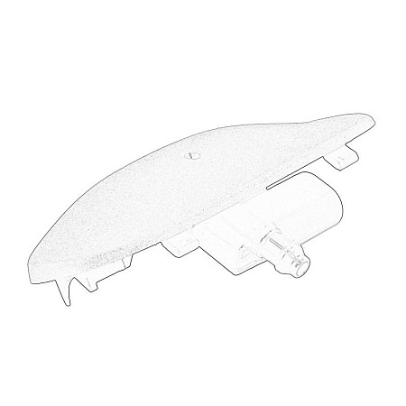 Diuza,spalare faruri Headlamp washer nozzle R heated SKODA SUPERB III 1.4-2.0D 03.15- OE SKODA 3V0 955 988A