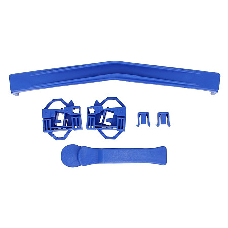 Elemente conexe macara geam Trusa de reparatie a liftului pentru ferestre Fata Stanga 1buc set cu un panou de sustinere a liniei SEAT CORDOBA CORDOBA VARIO CORDOBA VARIO/KOMBI IBIZA II 02.93-11.09 ROMIX ROM 20138