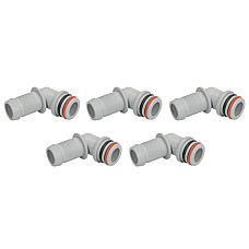 Cot de teava U-bend reducer diameter 16 angle 120 - Water Plastic - 5 pcs with o-rings KME LPG 8209000008 X5