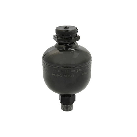 Acumulator presiune Acumulator de presiune suspensie / amortizare Fata 140 bar 75mmJOHN DEERE 6000 7000 4.5D/6.8/6.8D 01.01- CORTECO CO49467195