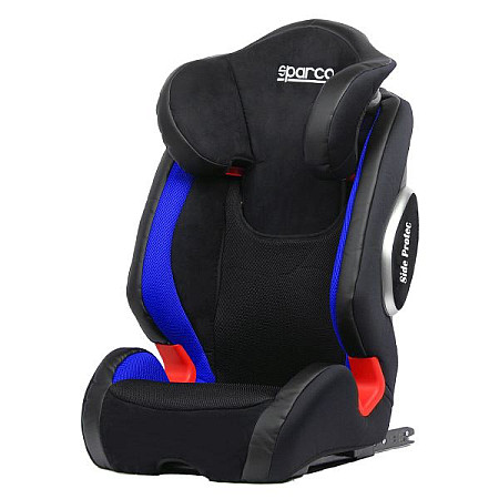 Scaun copil Car seat F1000K PREMIUM ECE R44/04 15-36 kg. Black/Blue plastic / polyester ISOFIX SPARCO SPRO 1000KIG23BL