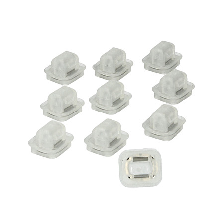 Clema tapiterie Pinul de tapiterie aplicatie: cabina tablou de bord tapiterie usa cantitate per impachetare: 10 buc. priza de montaj BMW 3 E46 3 E90 7 E65 E66 E67 12.97-12.11 ROMIX ROM C60547