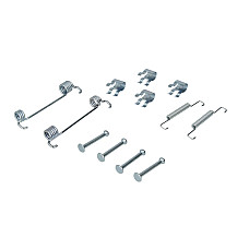 Set accesorii, saboti frana parcare Set de montaj pantofi de frana LUCAS CITROEN JUMPER FIAT DOBLO/MINIVAN DUCATO NISSAN PRIMASTAR PEUGEOT BOXER 1.9D-2.8D 02.94- QUICK BRAKE QB105-0851