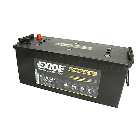 Baterie de alimentare Acumulator EXIDE 12V 140Ah/900A EQUIPMENT GEL/ZEL MARINE/RV L+ borna standard 513x223x223 B0 ciclu profund/gel/rezerva EXIDE ES1600