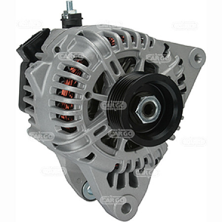 Alternator 14V 120A  HYUNDAI COUPE II SANTA FE I SONATA IV TRAJET TRAJET/MINIVAN TUCSON KIA SPORTAGE II 2.7 09.00- HC-CARGO CAR115855