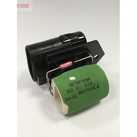 Rezistor, Electromotor - ventilator Rezistenta ventilator mai rece ALFA ROMEO GIULIETTA FIAT FIORINO/MINIVAN GRANDE PUNTO QUBO OPEL ADAM CORSA D MERIVA B 1.0-1.7D 10.05- DENSO DRS09023