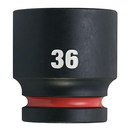 "Tubulare si accesorii Socket impact Hexagonal 3/4"" metric size: 36 mm finish: neagra / phosphate" MILWAUKEE 4932480372