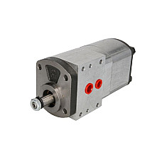 Pompa hidraulica Hydraulic toothed pump double 146/168cm/rev MASSEY FERGUSON 6000 6110 6120 6130 6140 6150 6160 6170 6180 6190 6225 6235 6235HV 6245 6245HV 6255 6255HV 6260 6265 6270 HATTAT 1PN/1PN/220