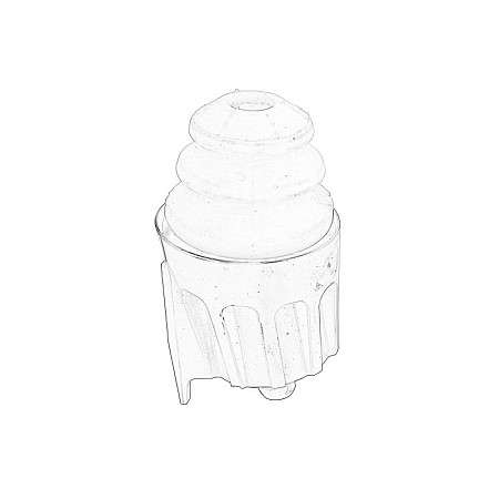 Tampon cauciuc, suspensie Suspension buffer rear L/R PEUGEOT 508 I 1.6-2.2D 11.10-12.18 OE PEUGEOT 9803237580