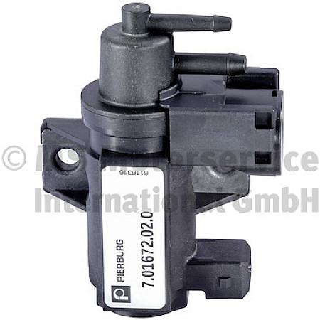 Convertor de presiune, turbocompresor Electropneumatic control valve  CHEVROLET TRAILBLAZER DODGE NITRO JEEP CHEROKEE WRANGLER III 2.8D 10.06- PIERBURG 7.01672.02.0