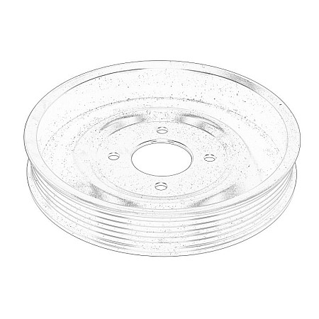 Fulie, pompa apa Fulie pompa apa - Mercedes OM PB Sprinter 603.912/913/960/963 OE MERCEDES 603 205 02 10