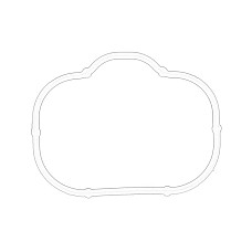 Garnitura, galerie admisie Suction manifold gasket bottom  CHRYSLER PACIFICA DODGE DURANGO JEEP GLADIATOR GLADIATOR GRAND CHEROKEE IV GRAND CHEROKEE L V WRANGLER IV RAM 1500 3.6/3.6ALK/3.6H 09.15- CHRYSLER 68232614AA