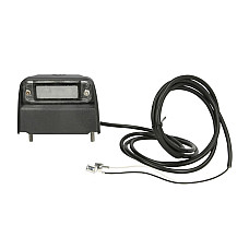 Iluminare numar de circulatie Lampa numar inmatriculare LED 12/24V culoare: gri lungime furtun: 2000mm  HELLA 2KA012 271-031