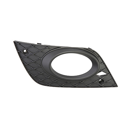 Grila ventilatie, bara protectie Acoperire bara fata Fata Dreapta LIGHTING PACKAGE cu gauri pentru lampa de ceata negru MERCEDES M W164 02.05-12.11 07.09-06.11 BLIC 6502-07-3538920P