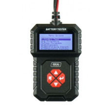 Tester,baterie Digital battery tester 12V 100-2000 EN tested battery type: AGM EFB GEL WET charging system test starter test IDEAL BDT107