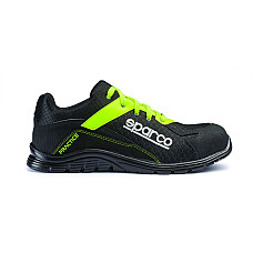 Protectia picioarelor SPARCO incaltaminte de protectie PRACTICE marime: 40 categorie de protectie: S1P SRC material: microfibra / net culoare: negru/verde botul: compozit SPARCO TEAMWORK 07517 NRGF/40