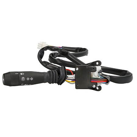 Comutator coloana directie Combined switch under the steering wheel Horn indicators lights JCB 1007158COBO