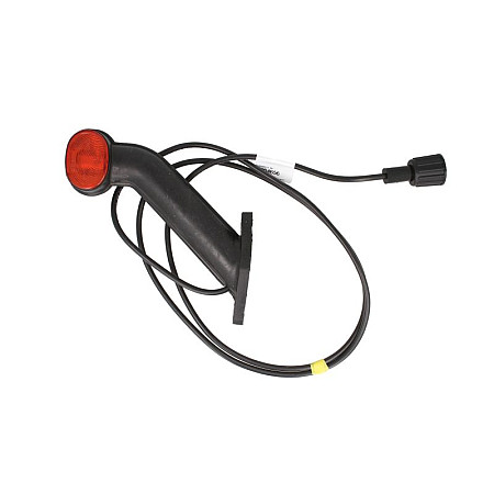 Lampa gabarit Outline marker lights L SUPERPOINT II Orange/Red/White T4W surface hose length 1650mm on long arm 24V with a plug with bulb ASPOCK A31-3407-094