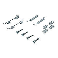 Set accesorii, saboti frana parcare Set de montaj pantofi de frana ATE MERCEDES SPRINTER 4-T B904 BMW 1 E81 1 E82 1 E87 1 E88 1 F20 1 F21 2 F22 F87 2 F23 3 E46 3 E90 1.5-3.0D 12.97- QUICK BRAKE QB105-0801