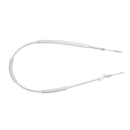 Cablu, frana de parcare Cablu frana de mana Spate Dreapta/Stanga JEEP WRANGLER III 2.8D/3.6/3.8 04.07- CHRYSLER 52060204AM