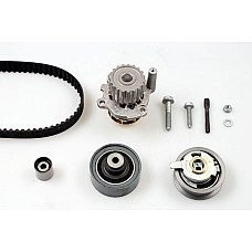 Set pompa apa + curea dintata Set de distributie curea + intinzator + pompa de apa  SEAT IBIZA III SKODA FABIA I FABIA I PRAKTIK VW POLO POLO IV 1.9D 11.99-04.12 HEPU PK06460