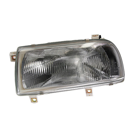 Far Lampa frontala Stanga H4 electric fara motoras culoare insert: argintiu VW VENTO 01.91-09.98 TYC TYC 20-3352-08-2