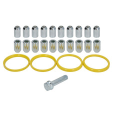 Trusa de montare a jantei de aliaj Fitting kit N 76x661 N STAR M12x125 + STAR TOOL K21 1 kit / 4 wheels - B/N qty 24 MAK MAK 8000000493