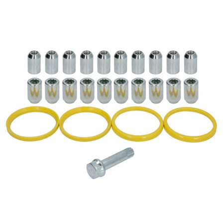 Trusa de montare a jantei de aliaj Fitting kit N 76x661 N STAR M12x125 + STAR TOOL K21 1 kit / 4 wheels - B/N qty 24 MAK MAK 8000000493