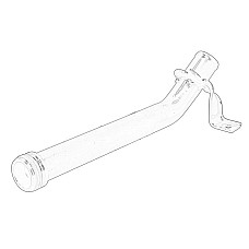 Teava de legatura, conducte de racire Cooling system metal pipe FIAT PUNTO SIENA STRADA 1.2-1.3ALK 09.98- OE FIAT 55245748