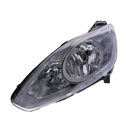 Far Lampa frontala Stanga H1/H7 electric cu motor culoare insert: negru/cromat FORD C-MAX II GRAND C-MAX TYC TYC 20-12566-05-2