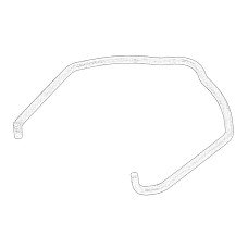 Clema arc, suport teava esapament (compresor) Cooling system rubber hose intake air spring clip BMW 1 E81 3 E46 X1 E84 X3 E83 1.6-3.0 12.97-06.15 OE BMW 17 51 7 787 821