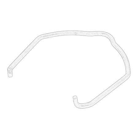Clema arc, suport teava esapament (compresor) Cooling system rubber hose intake air spring clip BMW 1 E81 3 E46 X1 E84 X3 E83 1.6-3.0 12.97-06.15 OE BMW 17 51 7 787 821