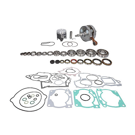 Set reparare de arbore cotit Kit reparatie motor tlok STD un set garnituri cu rulment cutie viteze piston pompa apa si kit HUSQVARNA TE KTM XC XC W 300 2008 2016 CHEIE RABBIT WR101 092