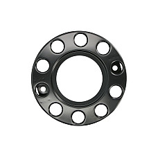 Capac roata Wheel cap front material: steel neagra number of holes: 10 Empty MAN E2000 MERCEDES ACTROS ACTROS MP2 / MP3 ACTROS MP4 / MP5 ANTOS AROCS ATEGO ATEGO 2 AXOR AXOR 2 ECONIC MAMMOOTH MMT A112 0005HD