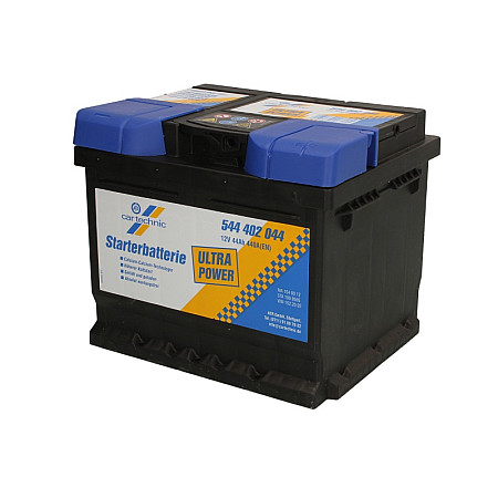Acumulator Pornire Acumulator CARTECHNIC 12V 44Ah/440A ULTRA POWER R+ borna standard 207x175x175 B13 - flansa de montare 10.5 mm pornire CARTECHNIC CART544402044