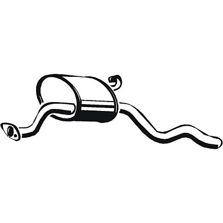 Toba esapament primara Sistem evacuare gaze/toba primara FORD SIERRA II 2.0 05.89-02.93 ASMET ASM07.058