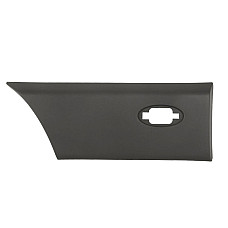 Mulura decorativa/de protectie a pragului de usa Garnish strips for fender rear R Front neagra with clearance light hole  RENAULT MASTER III 06.19- BLIC 5703-06-6092574BQ