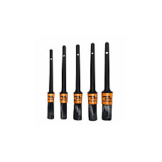 Accesorii detaliere auto Brush kit plastic MOJE AUTO detailing intended use surface: for cleaning difficult access areas - wet and dry cleaning application: for cleaning 5pcs colour: neagra MOJE AUTO MA 19-650