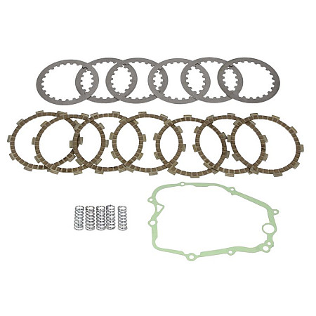 Disc ambreiaj Complete clutch set discs separators springs YAMAHA DT TDR 125 1991-2006 TRW AUTOMOTIVE MSK233