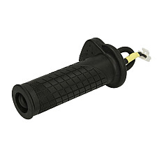 Miner Left grip ghidon diametru 22mm lungime 120mm manere incalzite Culoare drum negru HotGrips Touring piesa de schimb OXFORD OF691C6